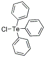 TRIPHENYLTELLURIUM CHLORIDE Struktur