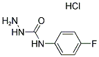 4-(4-FLUOROPHENYL)SEMICARBAZIDE HYDROCHLORIDE Struktur