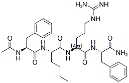 AC-PHE-NLE-ARG-PHE-NH2 Struktur