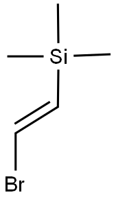 (2-BROMOVINYL)TRIMETHYLSILANE Struktur