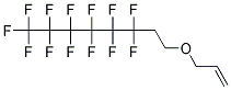 ALLYL 1H,1H,2H,2H-PERFLUOROOCTYL ETHER Struktur