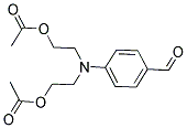 4-[BIS[2-(ACETYLOXY)ETHYL]AMINO]BENZALDEHYDE Struktur