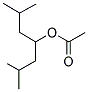 DIISOBUTYLCARBINYL ACETATE Struktur