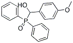 (DIPHENYLPHOSPHORYL)(4-METHOXYPHENYL)METHANOL Struktur