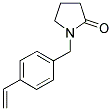 N-VINYLBENZYLPYRROLIDONE Struktur