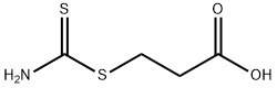 B-DITHIOCARBAMYLPROPIONIC ACID Struktur