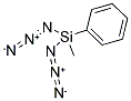 METHYLPHENYLDIAZIDOSILANE Struktur