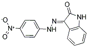 INDOLE-2,3-DIONE-3-(P-NITROPHENYL)HYDRAZONE Struktur