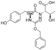 Z-TYR-THR-OH Struktur
