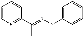 1-(2-PYRIDINYL)-1-ETHANONE N-PHENYLHYDRAZONE Struktur