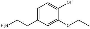 4-(2-AMINO-ETHYL)-2-ETHOXY-PHENOL Struktur