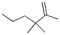 2,3,3-TRIMETHYL-1-HEXENE Struktur