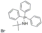 (TERT-BUTYLAMINO)(TRIPHENYL)PHOSPHONIUM BROMIDE Struktur