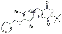 BOC-3,5-DIBROMO-TYR(OBZL)-OH Struktur