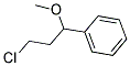 3-METHOXY-3-PHENYLPROPYL CHLORIDE Struktur