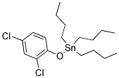 TRI-N-BUTYLTIN 2,4-DICHLOROPHENOLATE Struktur