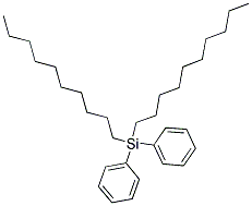 DIPHENYLDIDECYLSILANE Struktur