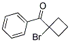 A-BROMOCYCLOBUTYL PHENYL KETONE Struktur