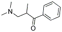 3-DIMETHYLAMINO-2-METHYLPROPIOPHENONE Struktur