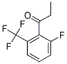 2'-FLUORO-6'-(TRIFLUOROMETHYL)PROPIOPHENONE Struktur