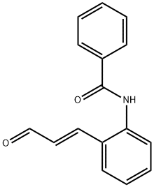 N-[2-(3-OXOPROP-1-ENYL)PHENYL]BENZAMIDE Struktur