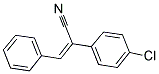 (Z)-2-(4-CHLOROPHENYL)-3-PHENYLACRYLONITRILE Struktur