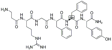 INSULIN, HUMAN, B-CHAIN [21-26] Struktur