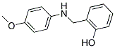 2-[(4-METHOXY-PHENYLAMINO)-METHYL]-PHENOL Struktur