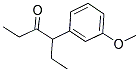 4-(3-METHOXYPHENYL)-3-HEXANONE Struktur