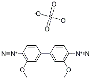 4,4'-BI(2-METHOXYBENZENE) DIAZONIUMSULFATE Struktur