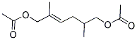 2,5-DIMETHYL-2-HEXENE-1,6-DIOL DIACETATE Struktur