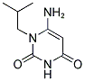 4-AMINO-3-ISOBUTYLPYRIMIDINE-2,6-DIONE Struktur