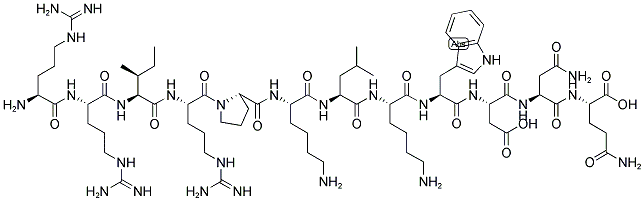 ARG-ARG-ILE-ARG-PRO-LYS-LEU-LYS-TRP-ASP-ASN-GLN Struktur