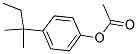 4-TERT-AMYLPHENYL ACETATE Struktur