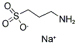 3-AMINO-1-PROPANESULFONIC ACID SODIUM SALT Struktur