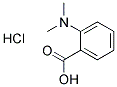 O-DIMETHYLAMINOBENZOIC ACID HYDROCHLORIDE Struktur