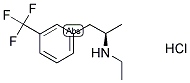 R(-)-FENFLURAMINE HYDROCHLORIDE Struktur