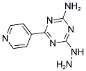 2-AMINO-4-HYDRAZINO-6-(4-PYRIDYL)-S-TRIAZINE Struktur