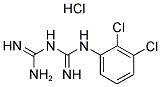 1-(2,3-DICHLOROPHENYL)BIGUANIDE HYDROCHLORIDE Struktur