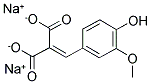 SODIUM VANILLIDEN MALONATE Struktur