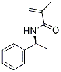 D-N-(ALPHA-PHENYLETHYL) METHACRYLAMIDE Struktur