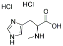 N-ALPHA-METHYL-DL-HISTIDINE DIHYDROCHLORIDE Struktur