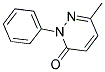 6-METHYL-2-PHENYL 3-PYRIDAZINONE Struktur