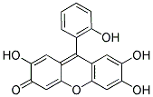 2,6,7-TRIHYDROXY-9-(2-HYDROXYPHENYL)-3H-XANTHEN-3-ONE Struktur