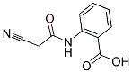 2-(2-CYANO-ACETYLAMINO)-BENZOIC ACID Struktur