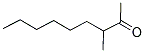 3-METHYL-2-NONANONE Struktur