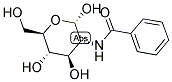 2-BENZAMIDO-2-DEOXY-ALPHA-D-GLUCOPYRANOSE Struktur