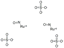 RUTHENIUM NITROSOSULFATE Struktur