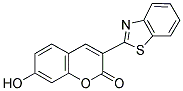 3-(2-BENZOTHIAZOLYL)-7-HYDROXYCOUMARIN Struktur