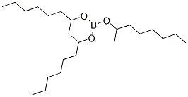 TRI-(2-OCTYL) BORATE Struktur